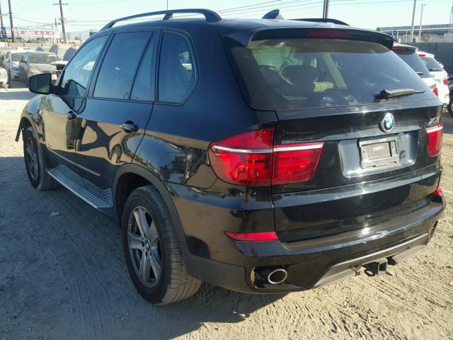 5UXZW0C56BL662484 - 2011 BMW X5 BLACK photo 3