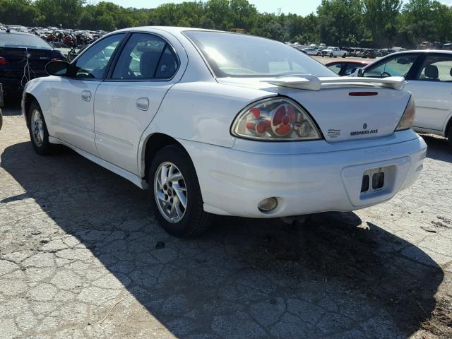 1G2NE52E85M176487 - 2005 PONTIAC GRAND AM S თეთრი ფოტო 3