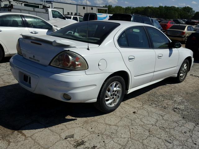 1G2NE52E85M176487 - 2005 PONTIAC GRAND AM S თეთრი ფოტო 4