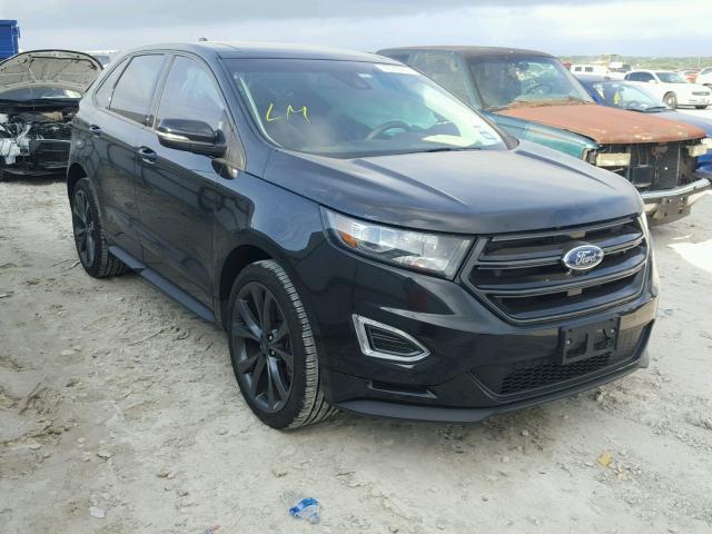 2FMPK3AP7FBC03475 - 2015 FORD EDGE SPORT BLACK photo 1