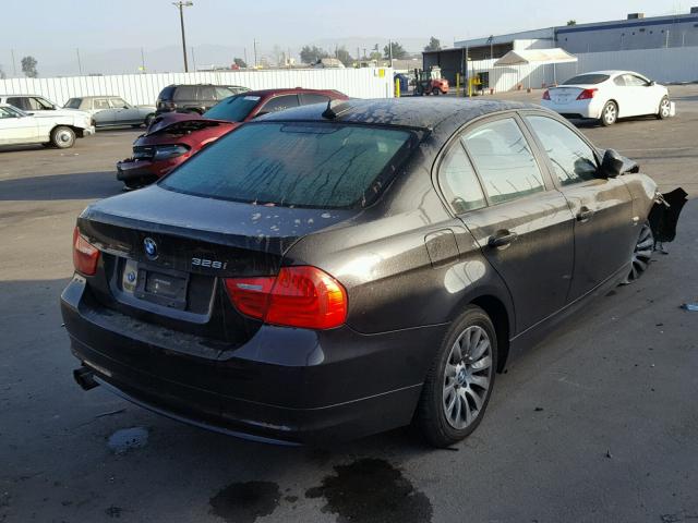 WBAPK73539A454577 - 2009 BMW 328 XI BLACK photo 4