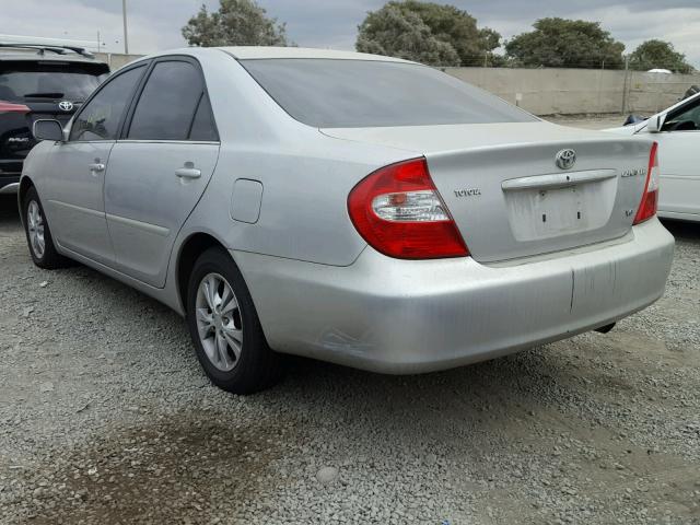 4T1BF32K04U075072 - 2004 TOYOTA CAMRY LE SILVER photo 3