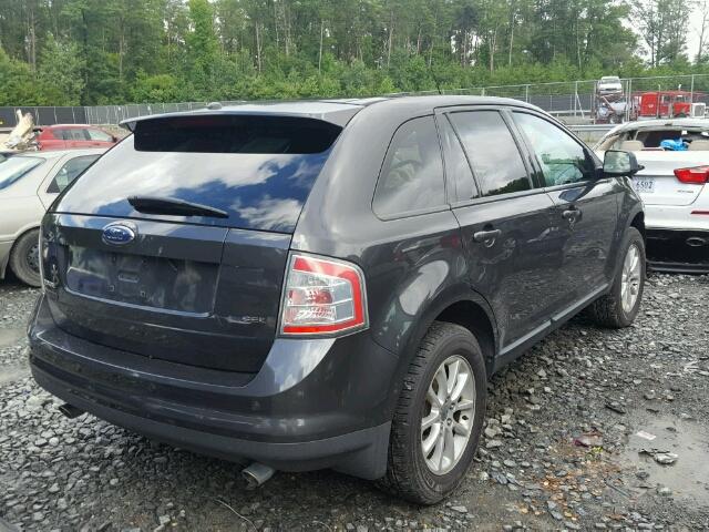 2FMDK38C77BB37887 - 2007 FORD EDGE SEL CHARCOAL photo 4