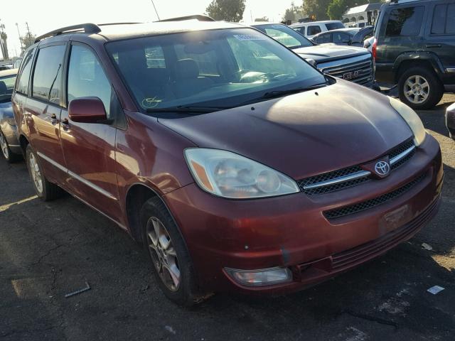 5TDBA22C35S041901 - 2005 TOYOTA SIENNA XLE RED photo 1