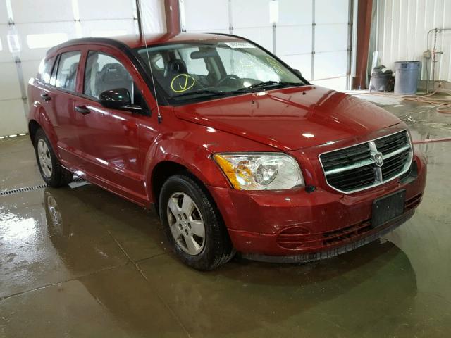 1B3HB28B78D753237 - 2008 DODGE CALIBER MAROON photo 1