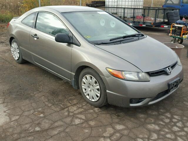 2HGFG12366H006622 - 2006 HONDA CIVIC DX V GRAY photo 1