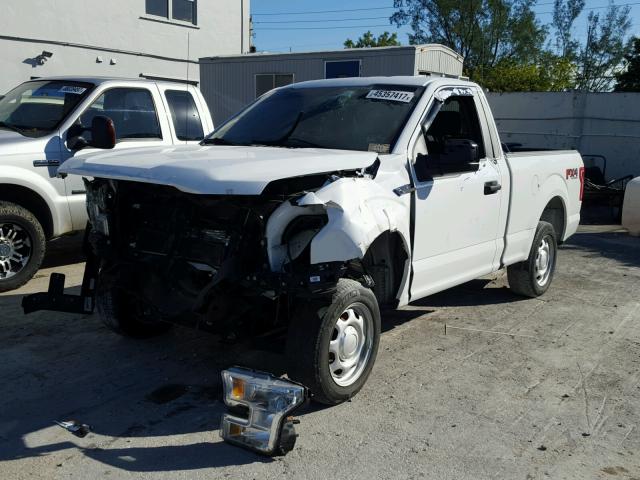 1FTMF1EF8GFB63652 - 2016 FORD F150 WHITE photo 2