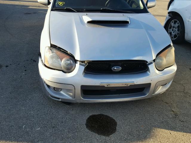 JF1GG29654H801372 - 2004 SUBARU IMPREZA WR BLUE photo 9