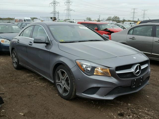 WDDSJ4EB5EN053459 - 2014 MERCEDES-BENZ CLA 250 GRAY photo 1