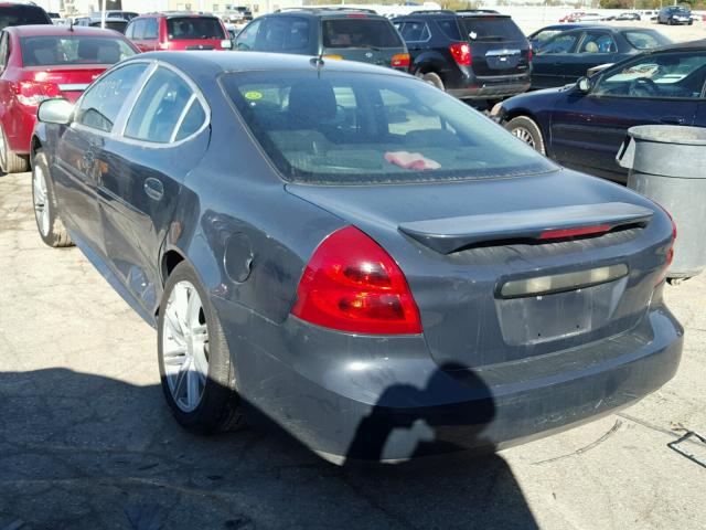 2G2WP552681172292 - 2008 PONTIAC GRAND PRIX BLUE photo 3