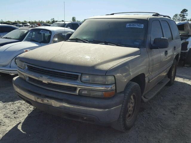 1GNEC13Z23J237687 - 2003 CHEVROLET TAHOE GRAY photo 2