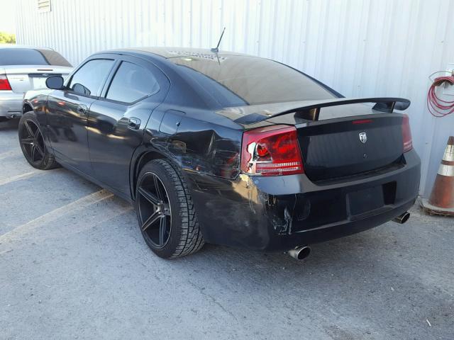 2B3KA43G56H444549 - 2006 DODGE CHARGER SE BLACK photo 3