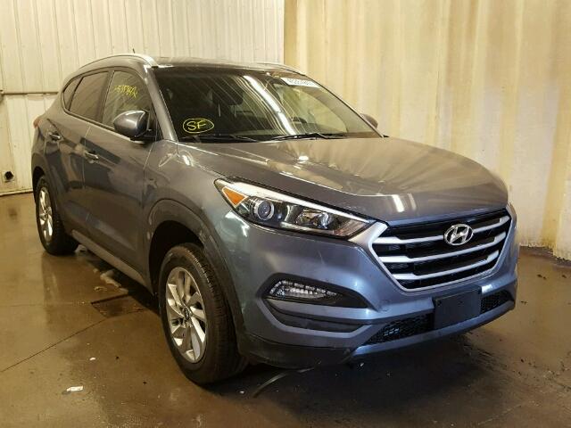 KM8J3CA40HU293834 - 2017 HYUNDAI TUCSON LIM GRAY photo 1