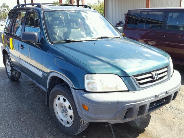 JHLRD18411C016168 - 2001 HONDA CR-V GREEN photo 1