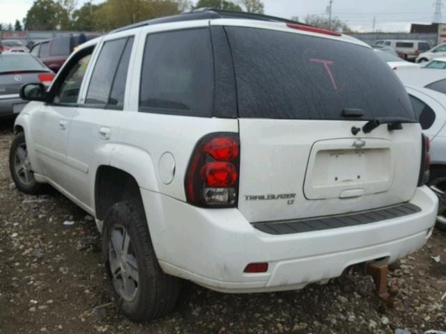 1GNDT13S172239462 - 2007 CHEVROLET TRAILBLAZE WHITE photo 3