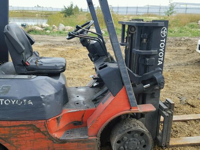 7FGGU2582376 - 2004 TOYOTA FORKLIFT ORANGE photo 5