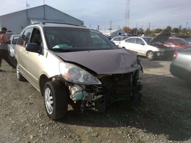 5TDZA23C46S443344 - 2006 TOYOTA SIENNA GOLD photo 1