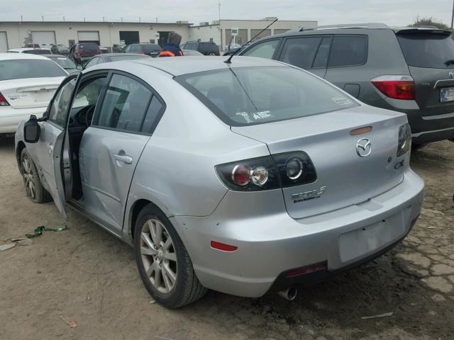 JM1BK32F781880125 - 2008 MAZDA 3 I SILVER photo 3