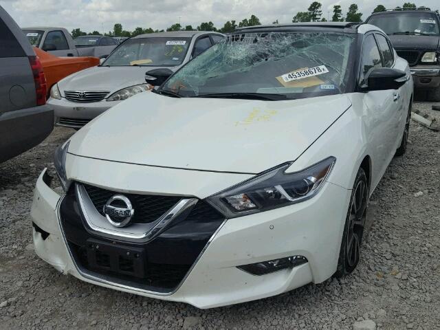 1N4AA6AP7HC413193 - 2017 NISSAN MAXIMA 3.5 WHITE photo 2