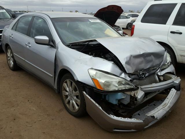 1HGCM664X7A023421 - 2007 HONDA ACCORD SE SILVER photo 1