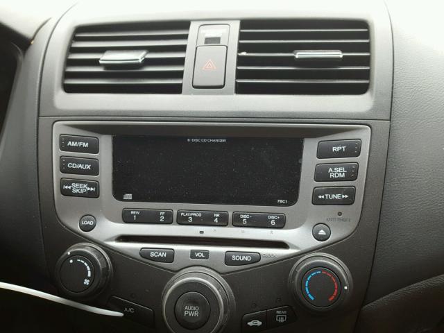 1HGCM664X7A023421 - 2007 HONDA ACCORD SE SILVER photo 9