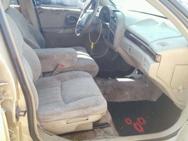 2G1WL52M0W9311627 - 1998 CHEVROLET LUMINA BAS 米色 照片 5