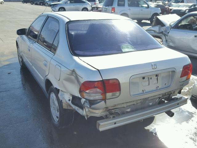 2HGEJ8543VH502390 - 1997 HONDA CIVIC EX SILVER photo 3