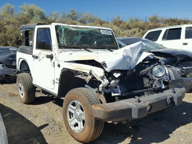 1C4AJWAGXGL190608 - 2016 JEEP WRANGLER S თეთრი ფოტო 1