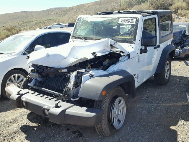 1C4AJWAGXGL190608 - 2016 JEEP WRANGLER S თეთრი ფოტო 2