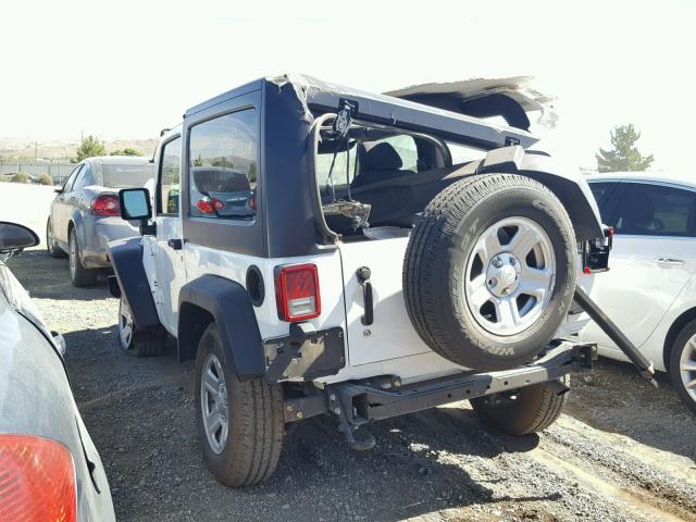 1C4AJWAGXGL190608 - 2016 JEEP WRANGLER S თეთრი ფოტო 3