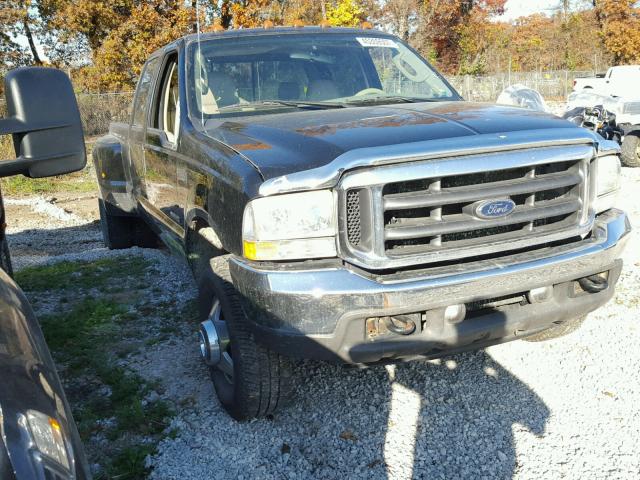 1FTWW33P34ED44899 - 2004 FORD F350 SUPER BLACK photo 1