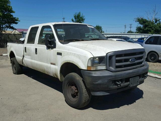 1FTSW31P04EA84690 - 2004 FORD F350 WHITE photo 1