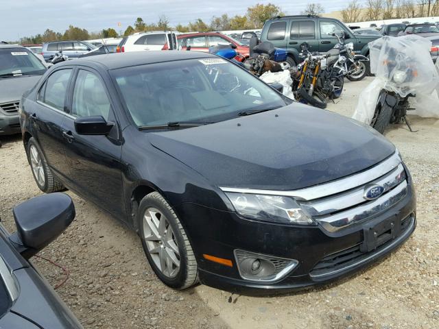 3FAHP0JA7AR336399 - 2010 FORD FUSION SEL BLACK photo 1