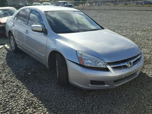 1HGCM56706A185254 - 2006 HONDA ACCORD EX SILVER photo 1