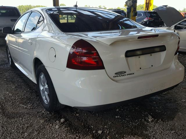 2G2WP552381101650 - 2008 PONTIAC GRAND PRIX თეთრი ფოტო 3