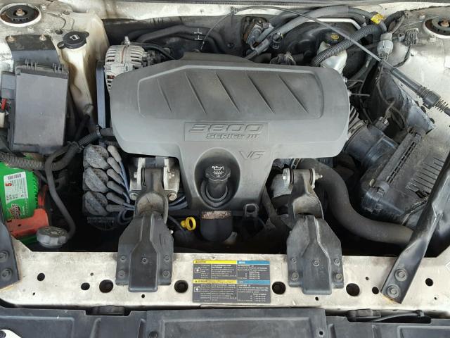 2G2WP552381101650 - 2008 PONTIAC GRAND PRIX თეთრი ფოტო 7