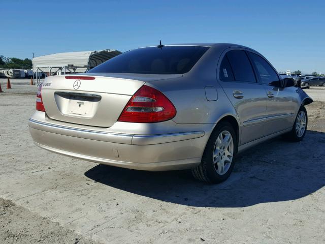 WDBUF56J66A813485 - 2006 MERCEDES-BENZ E 350 GOLD photo 4