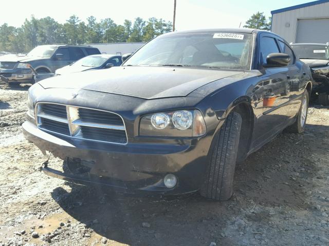 2B3KA53H78H107981 - 2008 DODGE CHARGER R/ BLACK photo 2