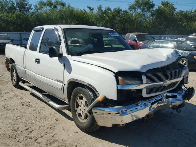 2GCEC19T241187297 - 2004 CHEVROLET SILVERADO WHITE photo 1