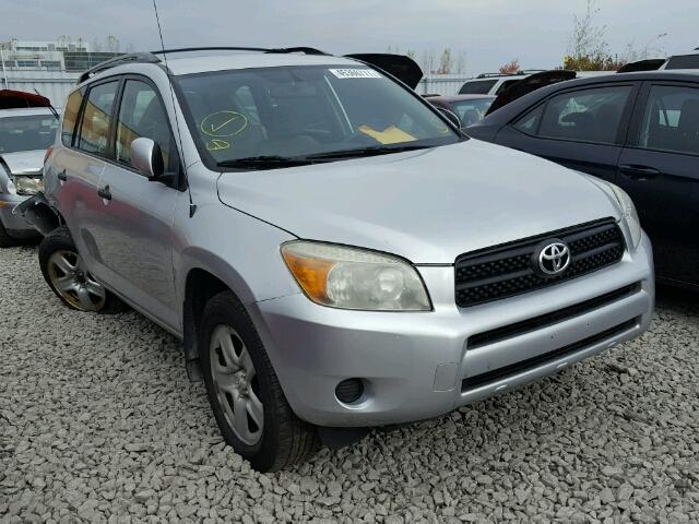 JTMBD33V386076990 - 2008 TOYOTA RAV4 SILVER photo 1