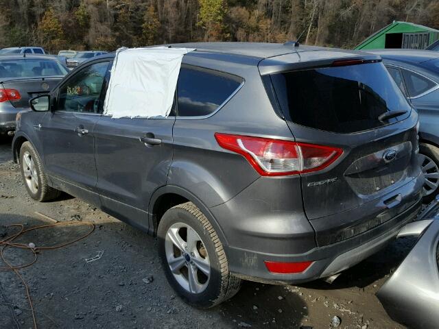 1FMCU0GX9EUD57144 - 2014 FORD ESCAPE SE GRAY photo 3