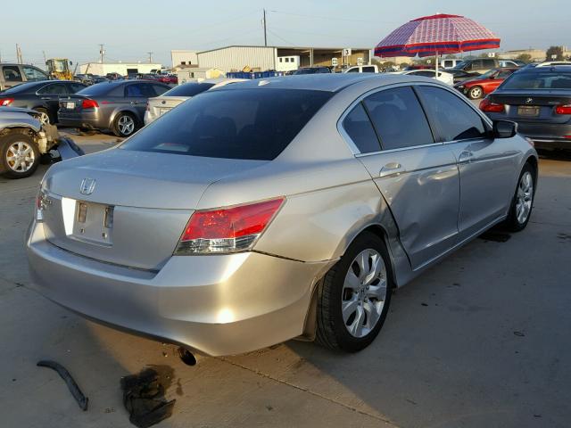 1HGCP26829A038758 - 2009 HONDA ACCORD SILVER photo 4