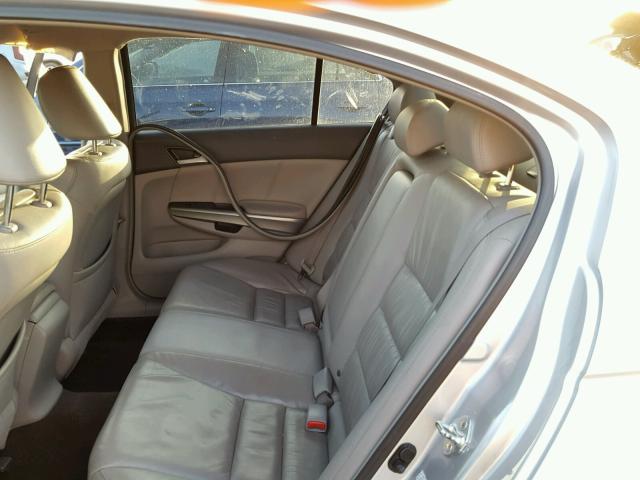 1HGCP26829A038758 - 2009 HONDA ACCORD SILVER photo 6