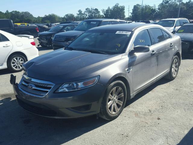 1FAHP2DW2BG173222 - 2011 FORD TAURUS SE GRAY photo 2