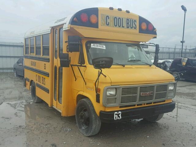 2GDHG31J7M4511796 - 1991 GMC CUTAWAY VA YELLOW photo 1