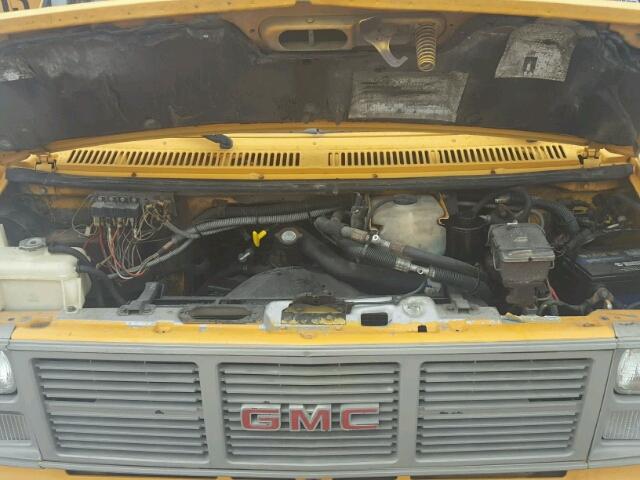 2GDHG31J7M4511796 - 1991 GMC CUTAWAY VA YELLOW photo 7