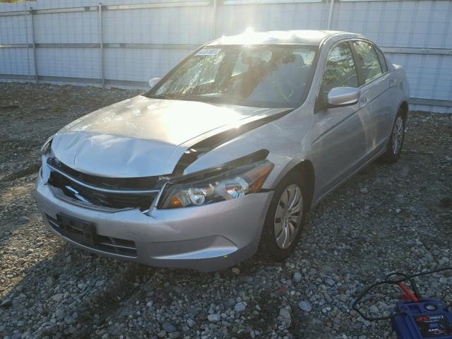 1HGCP2F36AA189708 - 2010 HONDA ACCORD LX GRAY photo 2