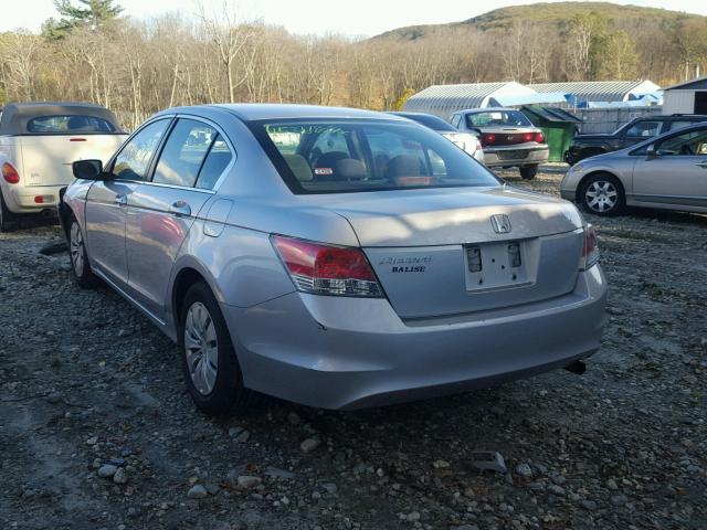 1HGCP2F36AA189708 - 2010 HONDA ACCORD LX GRAY photo 3