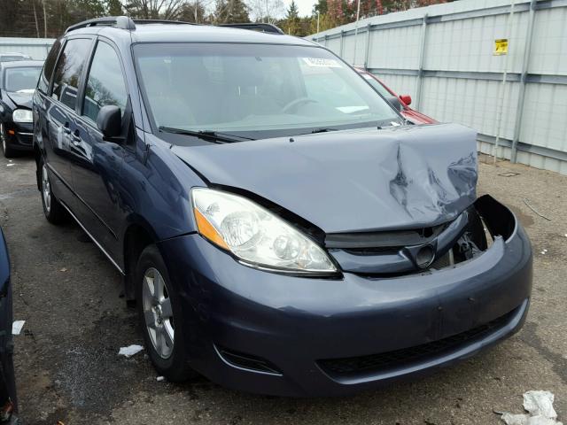 5TDZA23C56S421403 - 2006 TOYOTA SIENNA BLUE photo 1