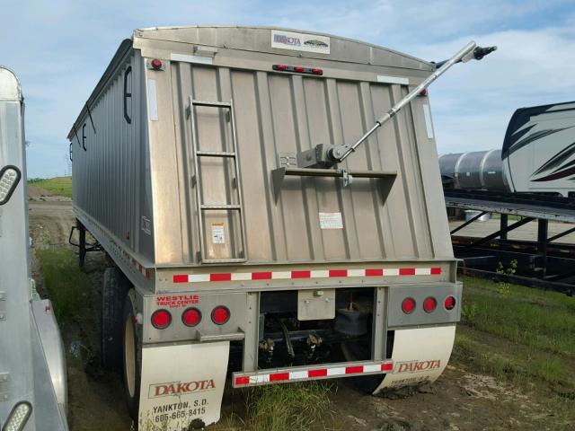 1D9AH3827BY554559 - 2011 DAKO TRAILER SILVER photo 3